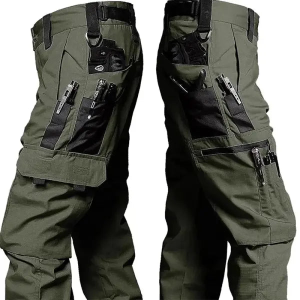 New Tactical Work Pants Men Outdoor Cargo Trousers Multi-pocket Waterproof Pant Autumn Spring Outdoor Workwear Hiking