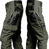 New Tactical Work Pants Men Outdoor Cargo Trousers Multi-pocket Waterproof Pant Autumn Spring Outdoor Workwear Hiking