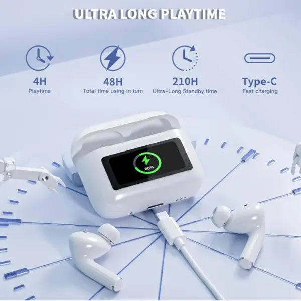 AEVYVKV TWS Bluetooth Earphone Wireless Earbuds Active Noise Cancellation