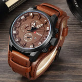 Quartz Movement Men Wristwatch Alloy Case Formal Luxury Watch