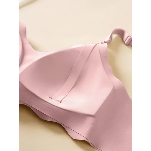 New Women Traceless Women’s Comfortable and Breathable Ultra Thin Breastfeeding Bra Detachable Breastfeeding Bra