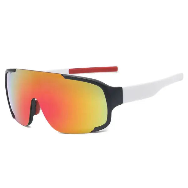 Y2K cycling sunglasses with windproof reflective lenses - 7 / MULTI