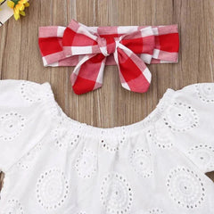Newborn Girl Outfit Summer Fashion Set with Shorts for Baby Girls - Himpall