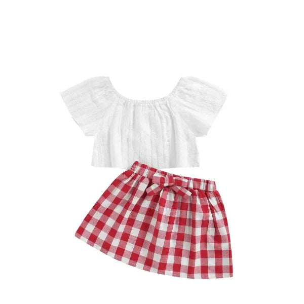 Newborn Girl Outfit Summer Fashion Set with Shorts for Baby Girls - Himpall