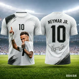 Neymar Soccer Jersey Multi Size Quick Dry Breathable Training Shirt - B00777-094-ZK-W-1-C / 5XL