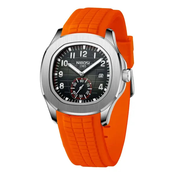 Brand Luxury Mens Watches Stainless Steel Quartz Movement - C / China Mainland