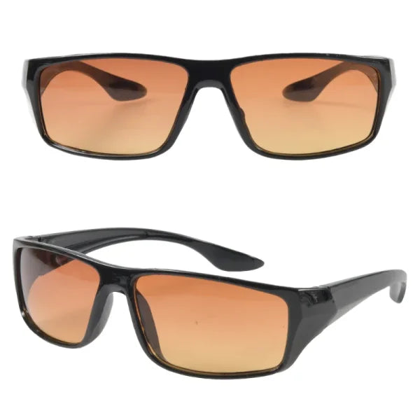 Night Vision Driving Glasses – UV Protection Anti-Glare Goggles for Car & Motorcycle