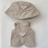 NO Doll For Labubu Doll Clothing Set Hat 17cm Clothes Shoes Doll DIY Accessories Training Sitting Party Games Toys Gifts