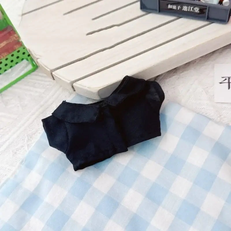 NO Doll For Labubu Doll Clothing Set Hat 17cm Clothes Shoes Doll DIY Accessories Training Sitting Party Games Toys