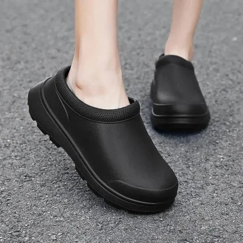 Non-Slip Kitchen Shoes for Professionals with Waterproof and Slip-Resistant Features - Himpall
