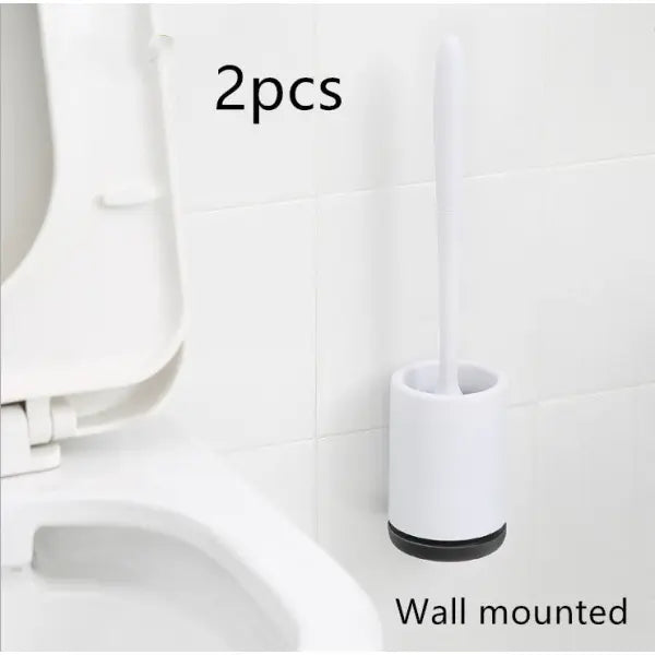 Non-stick Hair Soft Plastic Brush Head Toilet