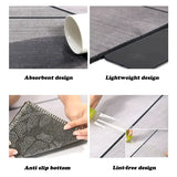 Nordic Abstract Geometric Rugs for Unisex (Polyester) – Machine Washable