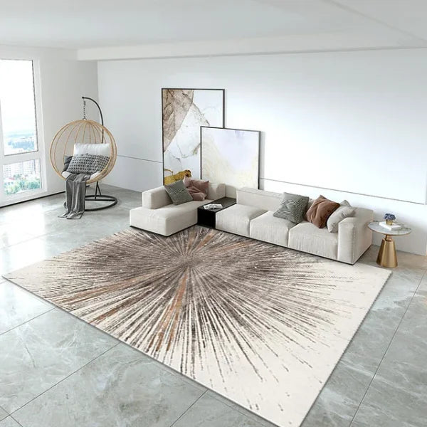 Nordic Art Crystal Velvet Carpet - High-End Abstract Floor Mat for Living Room & Bedroom - SJR 6 / 800MMX1600MM