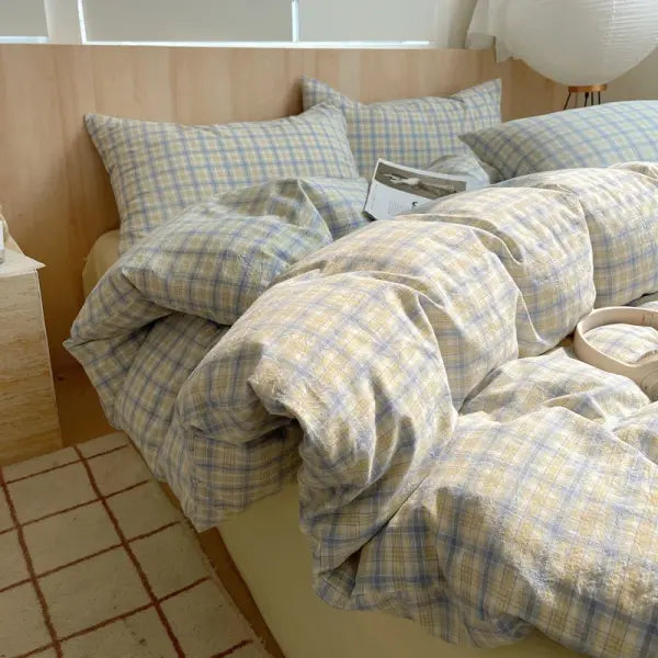 Nordic sling Cotton Pink Stripes Duvet Cover 150x200 Size Girl’s Room housse de couette Skin friendly Breathable