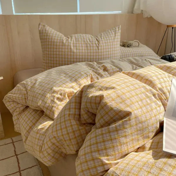 Nordic sling Cotton Pink Stripes Duvet Cover 150x200 Size Girl’s Room housse de couette Skin friendly Breathable