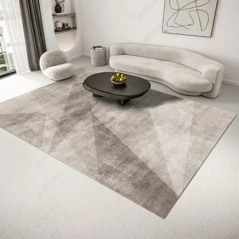 Nordic Style Large Area Soft Carpet - Non-Slip Velvet Rug for Bedroom & Living Room - SJR-01 / 50X80CM