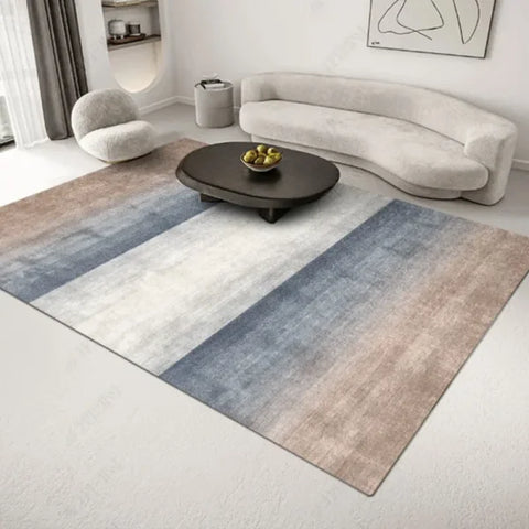 Nordic Style Large Area Soft Carpet - Non-Slip Velvet Rug for Bedroom & Living Room - SJR-04 / 100X150CM