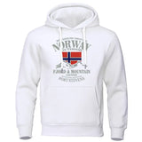 Norway FjordFashion High Quality Hoody Oversize Casual Mountain Hoodies For Men Autumn Street S-Xxl Hoodie Loose