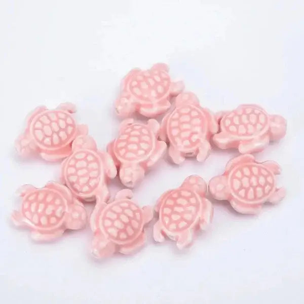 Ocean Fish Mix Color Ceramic Beads for Creative Jewelry Making - Himpall