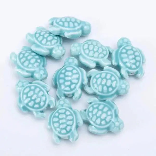 Ocean Fish Mix Color Ceramic Beads for Creative Jewelry Making - Himpall