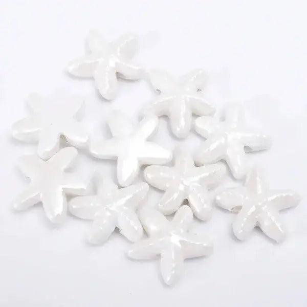 Ocean Fish Mix Color Ceramic Beads for Creative Jewelry Making - 29 / 10pcs