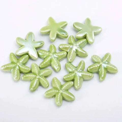 Ocean Fish Mix Color Ceramic Beads 16*19mm - 10pcs - 31 / 10pcs