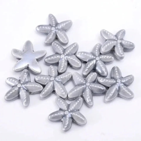 Ocean Fish Mix Color Ceramic Beads 16*19mm - 10pcs - 35 / 10pcs