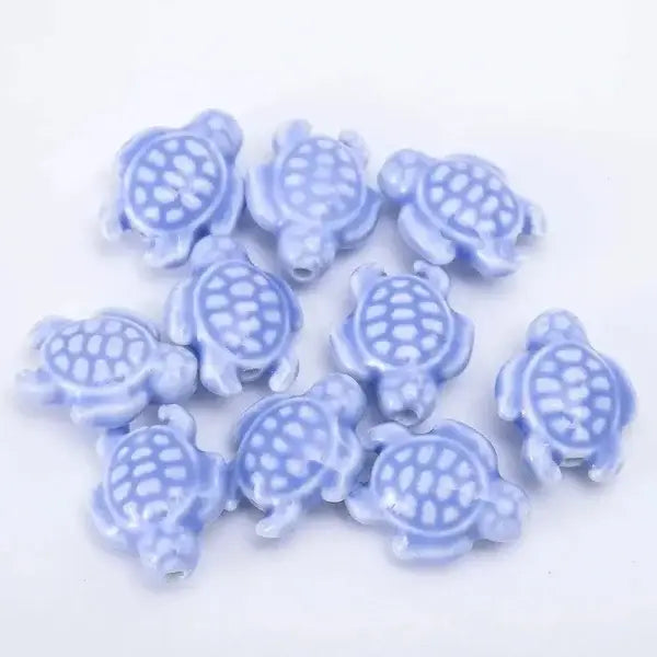 Ocean Fish Mix Color Ceramic Beads for Creative Jewelry Making - Himpall