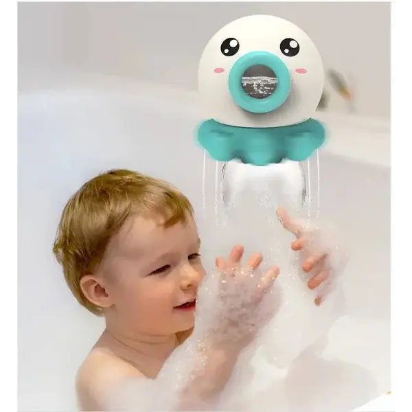 Octopus Bath Toy for Kids with Fun Fountain Water Play Features