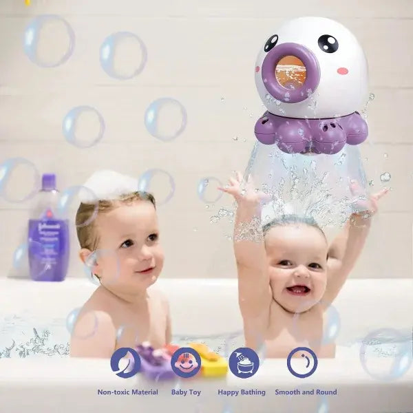 Octopus Bath Toy for Kids with Fun Fountain Water Play Features