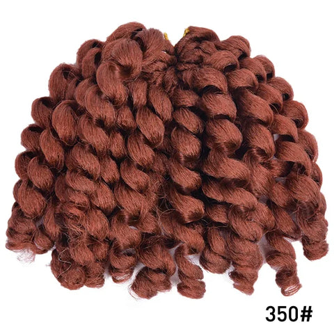 Ombre High Temperature Fiber Hair Extensions for Women's Fashion - Himpall