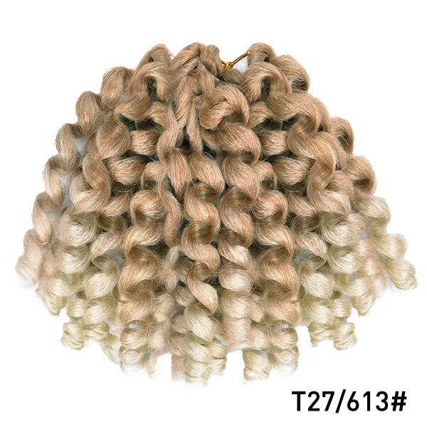 Ombre High Temperature Fiber Hair Extensions for Women's Fashion - Himpall