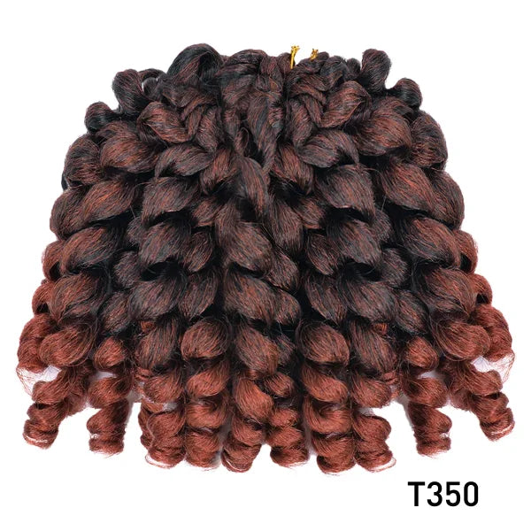 Ombre High Temperature Fiber Hair Extensions for Women's Fashion - Himpall