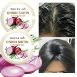 Onion and Biotin Shampoo Soap - 60g Suitable for All Hair Types Moisturizing and Smoothing Rich in Rosemary Extract