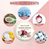 Onion and Biotin Shampoo Soap - 60g Suitable for All Hair Types Moisturizing and Smoothing Rich in Rosemary Extract