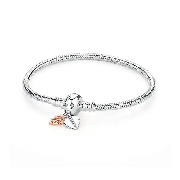 Sam Panda Certificate 925 Sterling Silver Bracelets Bangles Love Heart - 10 / 16cm