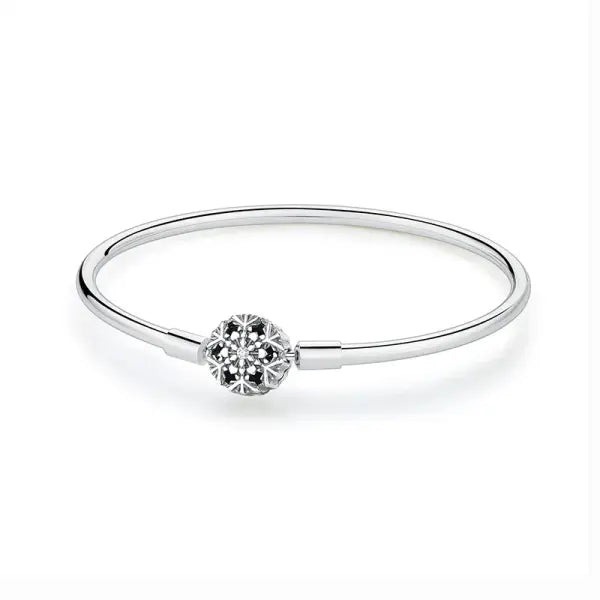 Sam Panda Certificate 925 Sterling Silver Bracelets Bangles Love Heart - 30 / 16cm