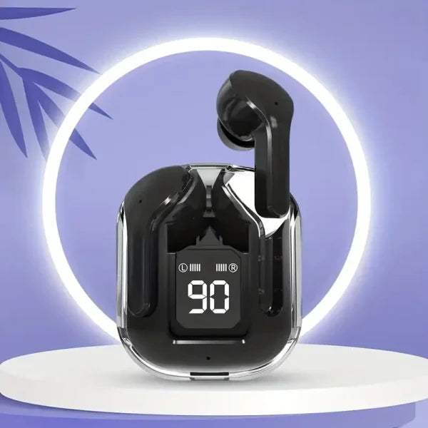 Original T2 Wireless Bluetooth Earphones with Transparent HiFi Stereo Sound - Himpall