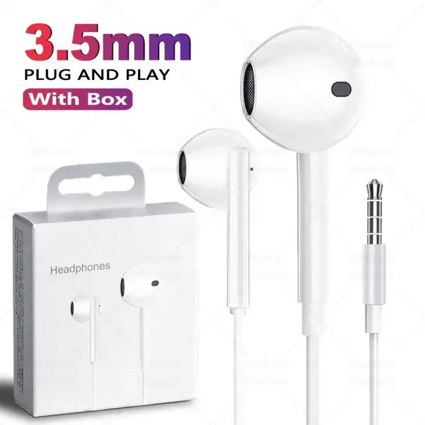 Apple iPhone Original Wired Earphones For Dynamic Audio - 3.5mm Earphones