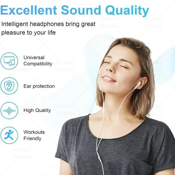 Apple iPhone Original Wired Earphones For Dynamic Audio