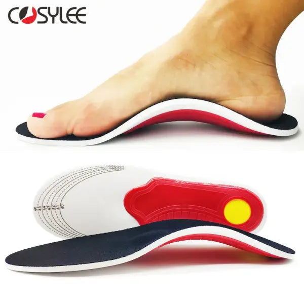 Orthotic Insole Arch Support Flatfoot Orthopedic Insoles For Feet Ease Pressure Of Air Movement Damping Cushion Padding