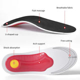 Orthotic Insole Arch Support Flatfoot Orthopedic Insoles For Feet Ease Pressure Of Air Movement Damping Cushion Padding