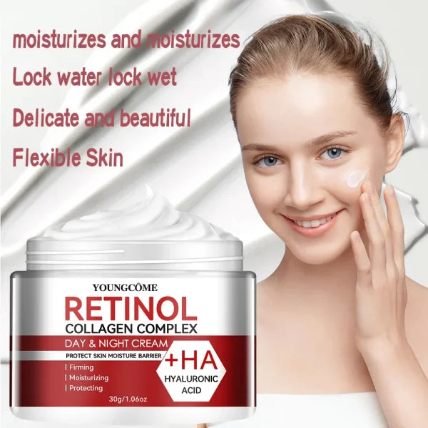 Ouhoe Retinol Face Cream to Fade Fine Lines and Hydrate Skin - Himpall