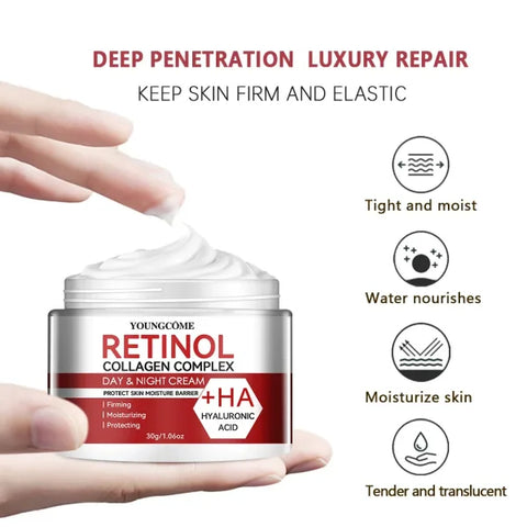 Ouhoe Retinol Face Cream to Fade Fine Lines and Hydrate Skin - Himpall