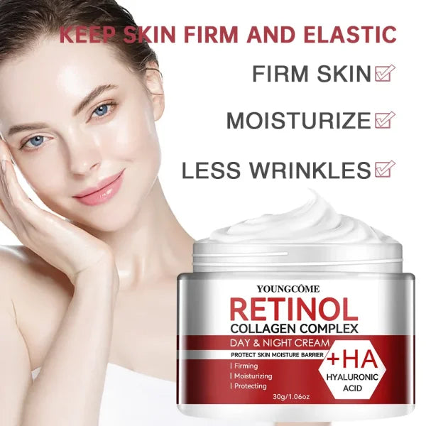 Ouhoe Retinol Face Cream to Fade Fine Lines and Hydrate Skin - Himpall