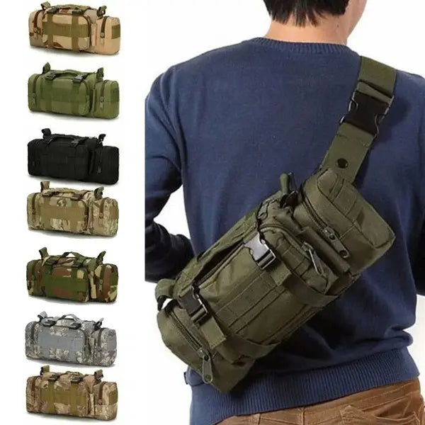 Hunting Waist Pack Camping Hiking Pouch Chest Bag Nylon Versatile