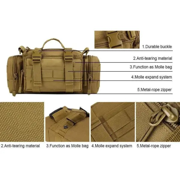Hunting Waist Pack Camping Hiking Pouch Chest Bag Nylon Versatile