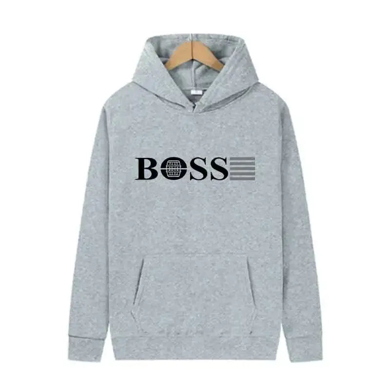 Outdoor Sports Jogging Hoodie Fashion Trends Hoodie Tops Men Casual Streetwear Pullover Spring Autumn Unisex Clothing