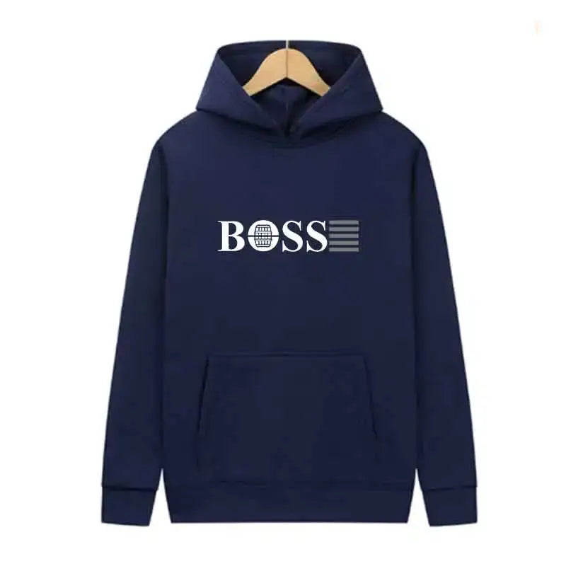 Outdoor Sports Jogging Hoodie Fashion Trends Hoodie Tops Men Casual Streetwear Pullover Spring Autumn Unisex Clothing