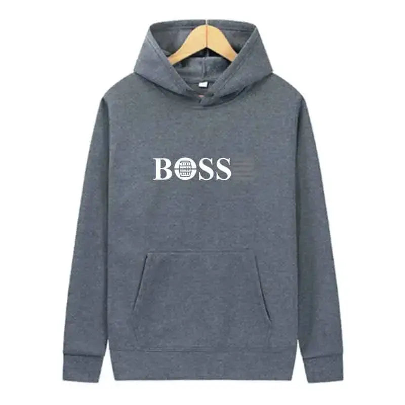 Outdoor Sports Jogging Hoodie Fashion Trends Hoodie Tops Men Casual Streetwear Pullover Spring Autumn Unisex Clothing